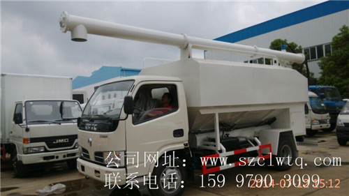 东风福瑞卡液压式散装饲料运输车 东风福瑞卡液压式散装饲料运输车
