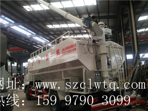 第一台22方东风天锦散装饲料车运输车走进玉林正邦 第一台22方东风天锦散装饲料车运输车走进玉林正邦