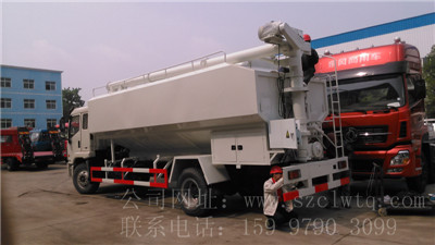 10吨散装饲料罐车 10吨散装饲料罐车