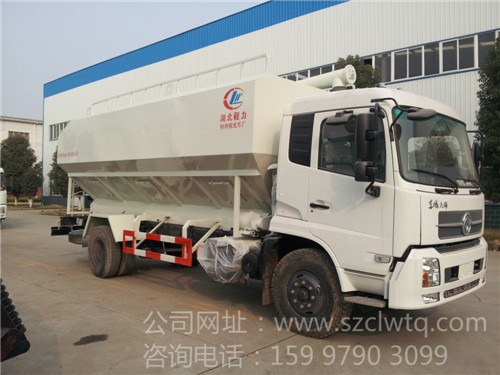 10吨东风天锦散装饲料运输车 10吨东风天锦散装饲料运输车