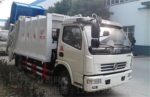 6方东风多利卡国四压密缩式垃圾车 6方东风多利卡国四压密缩式垃圾车