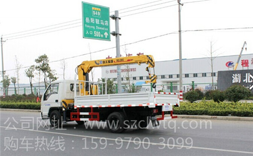 厢长3.5米国四随车吊 厢长3.5米国四随车吊