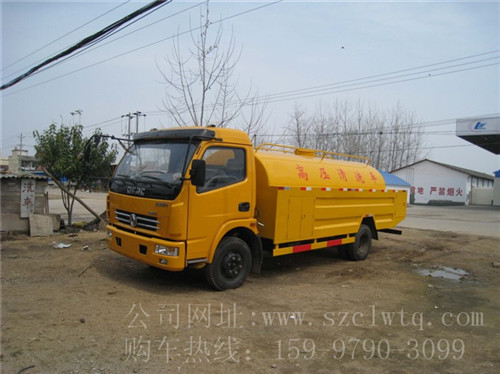 5方东风多利卡高压清车 5方东风多利卡高压清车