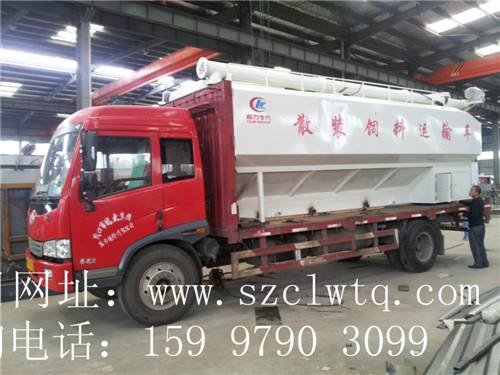 20方车载式散装饲料罐车图片展示 20方车载式散装饲料罐车图片展示
