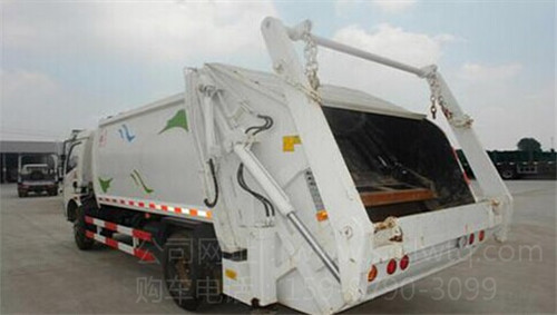 6方压缩式垃圾车带摆臂式垃圾车 6方压缩式垃圾车带摆臂式垃圾车