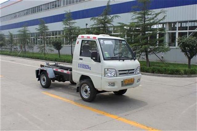 国四福田2-3方车厢可卸式垃圾车图片展示 国四福田2-3方车厢可卸式垃圾车图片展示
