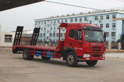 国四解放青岛V龙平板运输车 国四解放青岛V龙平板运输车