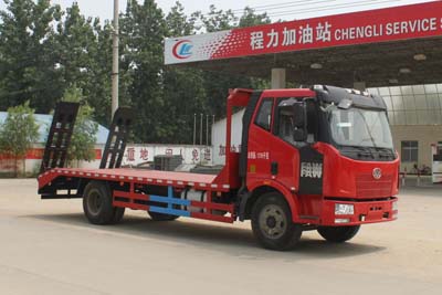 国四解放J6L平板运输车 国四解放J6L平板运输车