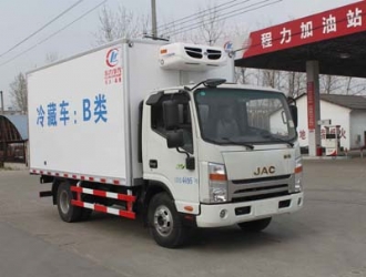 国五江淮厢长3.85米冷藏车（蓝牌）