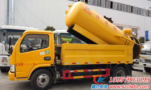 东风凯普特清洗吸污车 东风凯普特清洗吸污车