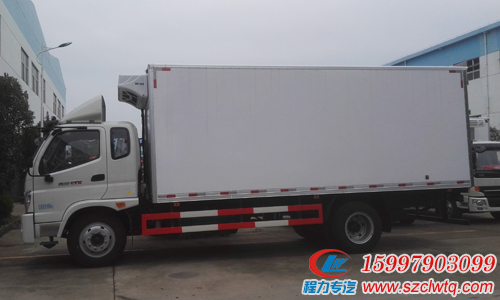 福田奧鈴廂長5.1米冷藏車