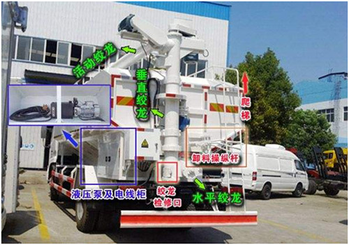 东风柳汽乘龙散装饲料车《28方车型》 东风柳汽乘龙散装饲料车《28方车型》
