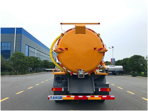 上京牌国六东风天龙后双桥18.5方吸污车 上京牌国六东风天龙后双桥18.5方吸污车