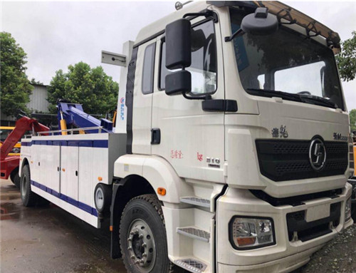 陕汽德龙M3000(白色)单桥拖吊连体式一拖一清障车 陕汽德龙M3000(白色)单桥拖吊连体式一拖一清障车