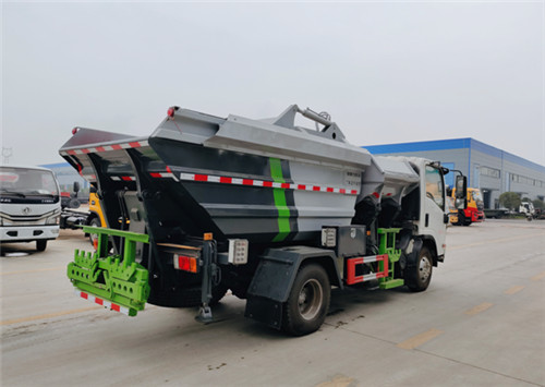 国六庆铃五十铃分类自装卸式垃圾车