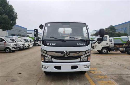 蓝牌东风多利卡国六勾臂垃圾车伸缩臂5方 蓝牌东风多利卡国六勾臂垃圾车伸缩臂5方