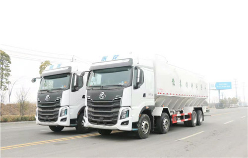 东风柳汽国六8X4液压饲料车