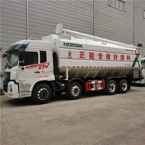 东风畅行国六四轴散装饲料车 东风畅行国六四轴散装饲料车