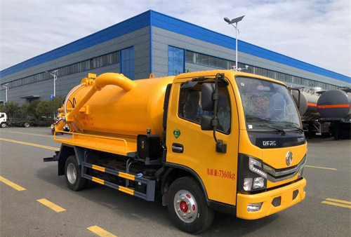 国六东风D6吸污车容积5方 国六东风D6吸污车容积5方