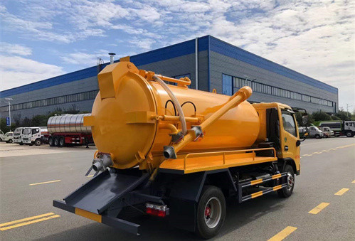 国六东风D6吸污车容积5方 国六东风D6吸污车容积5方