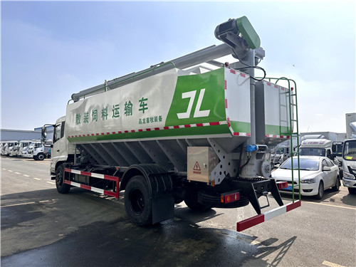 东风天锦单桥CLW5182ZSLD6型散装饲料运输车 东风天锦单桥CLW5182ZSLD6型散装饲料运输车