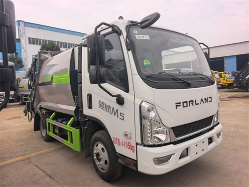 新款福田领航M5蓝牌压缩垃圾车 新款福田领航M5蓝牌压缩垃圾车